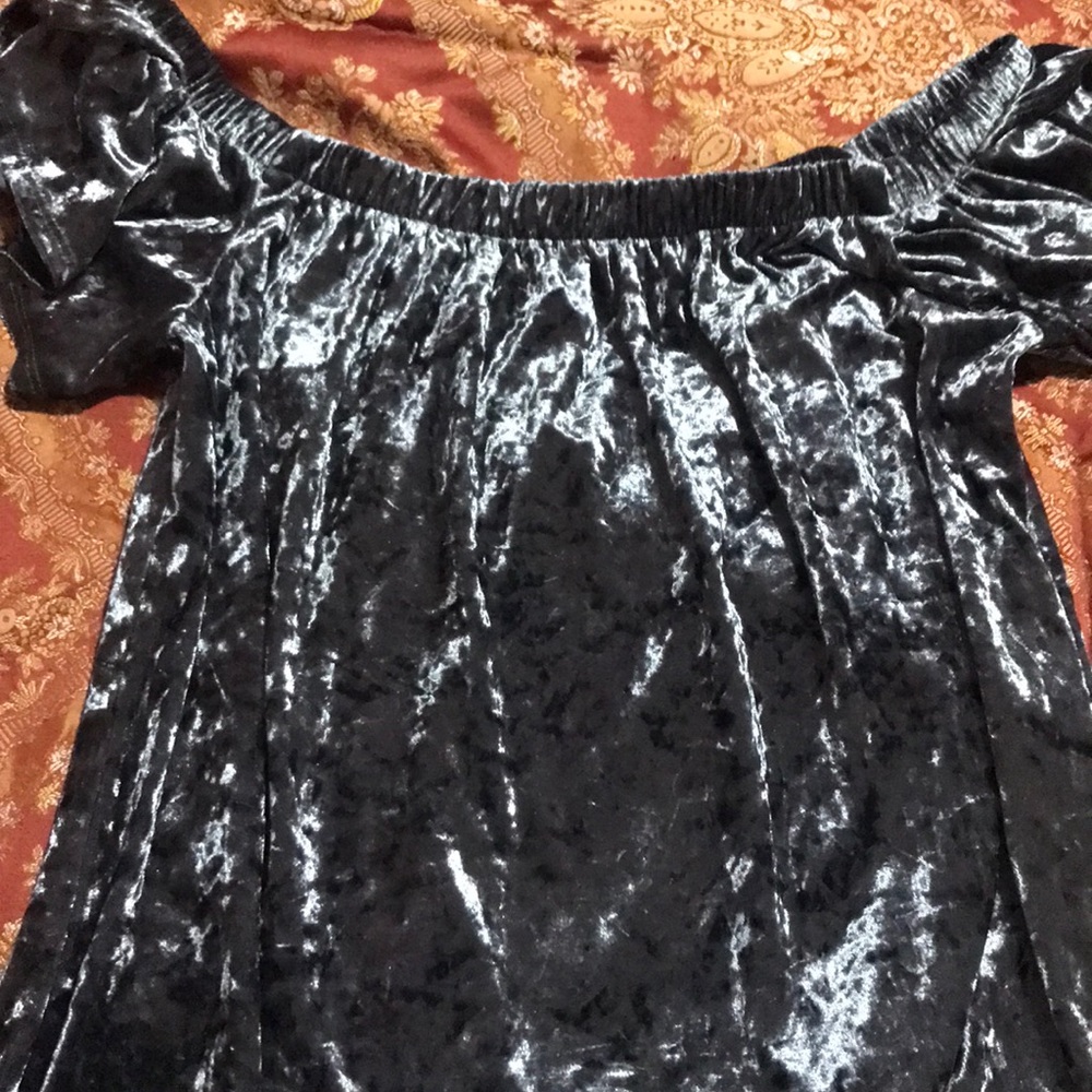 Velour top